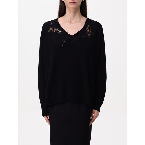 Ermanno Firenze Sweater Woman Black - Picture 1 of 3